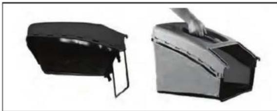 GUDE 560 BS Pro - Grass catcher assembly - 1