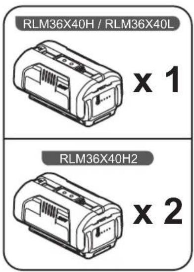 RYOBI RLM36X40L - AVERTISSEMENT - 2