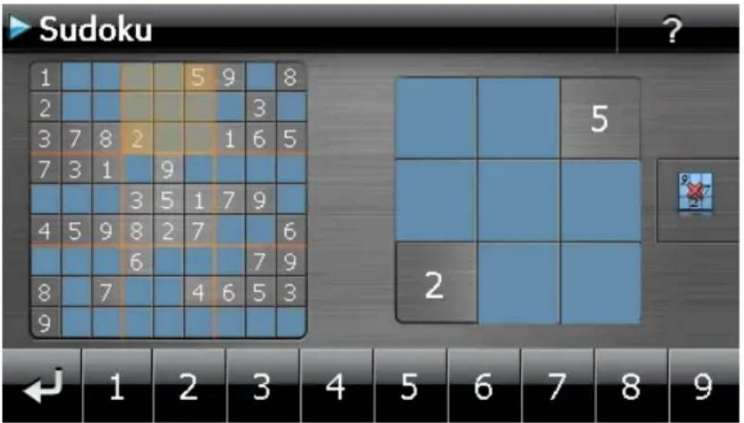 MEDION GoPal E5255 M40 (MD 97676) - Aperçu de la zone de jeu - 1
