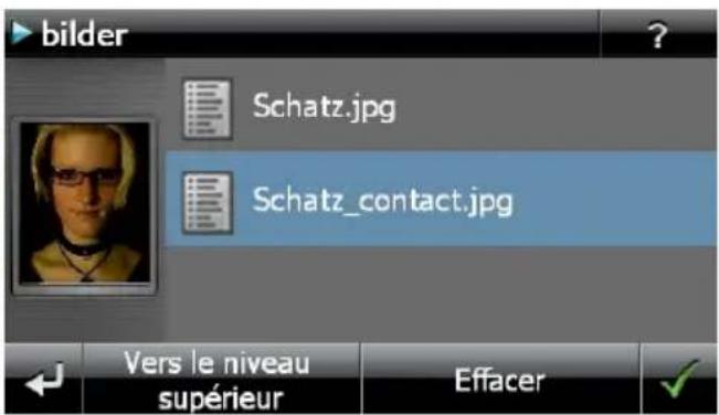 MEDION GoPal E5255 M40 (MD 97676) - Ajouter et modifier des contacts - 3