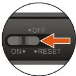 NAVMAN F350 - Utilisation du bouton d'alimentation - 1