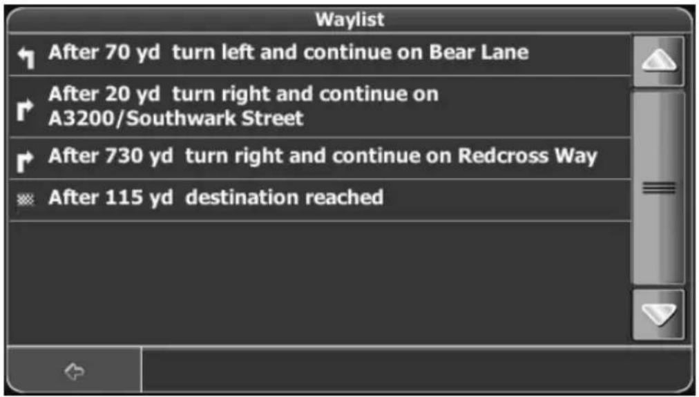 Waylist After 70 yd turn left and continue on Bear Lane After 20 yd turn right and continue on A3200/Southwark Street After 730 yd turn right and continue on Redcross Way After 115 yd destination reached