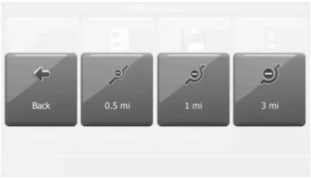 Back 0.5 mi 1 mi 3 mi