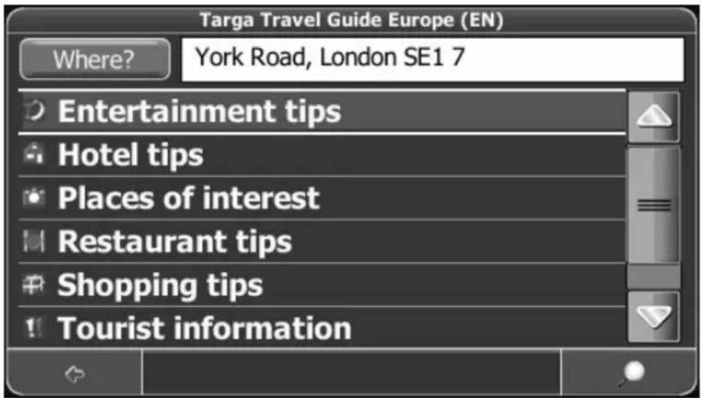Targa Travel Guide Europe (EN) Where? York Road, London SE1 7 Entertainment tips Hotel tips Places of interest Restaurant tips Shopping tips Tourist information