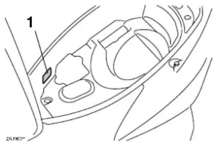 YAMAHA Cygnus125 (2011) - HINWEIS - 1