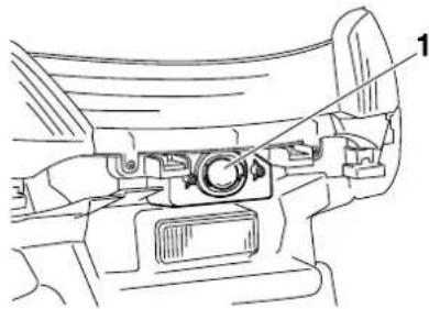 YAMAHA Majesty400 (2006) - Kennzeichenleuchten-Lampe auswechseln - 2