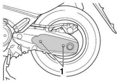 YAMAHA XP500 (2004) - Abdeckung F - 1