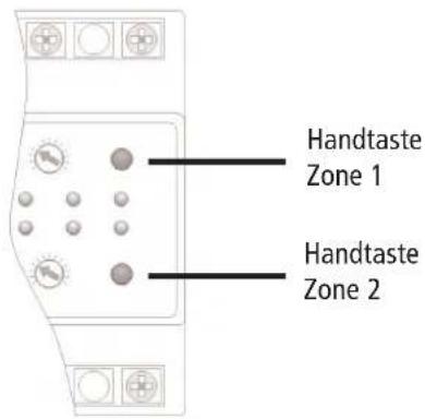 Handtaste Zone 1 Handtaste Zone 2