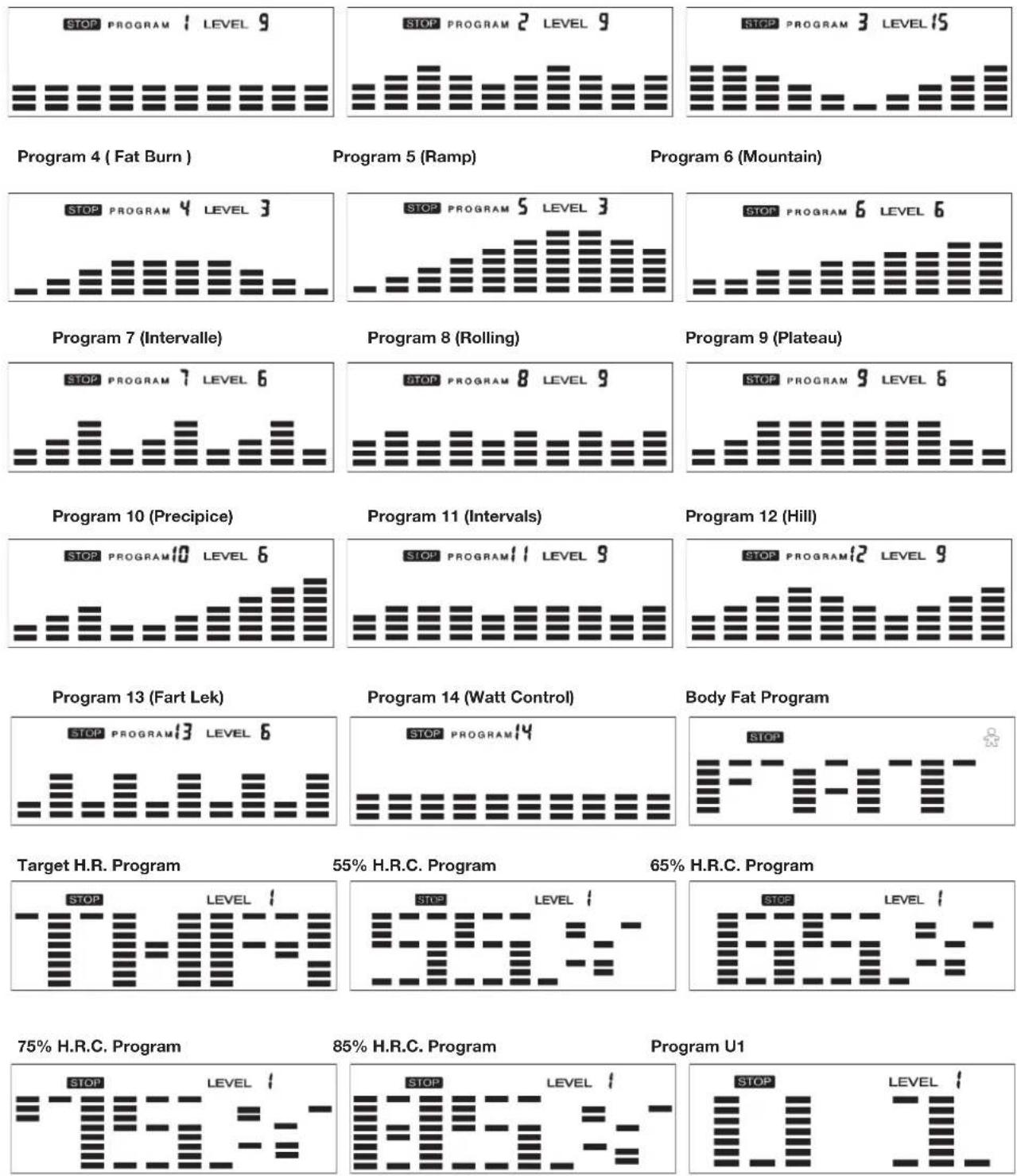Christopeit EM 3 - Computer Instructions for 9808 C, 98081 C - 9