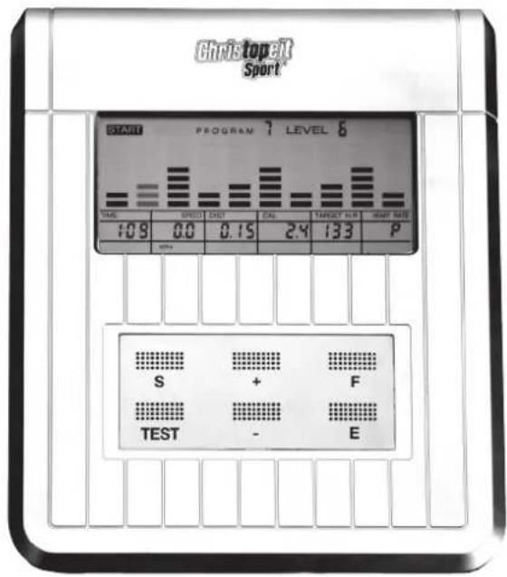 Christopeit EM 3 - Computer Instructions for 9808 C, 98081 C - 1