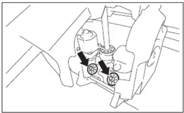 SUZUKI DF100A - TILT BRACKET - 2