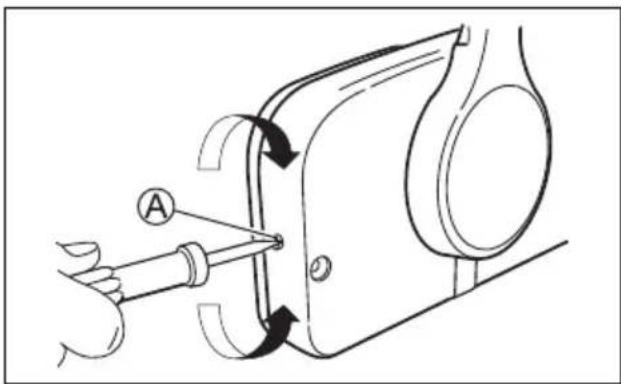 SUZUKI DF100A - THROTTLE TENSION ADJUSTMENT - 1