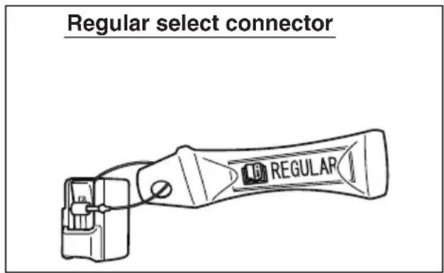 Regular select connector REGULAR