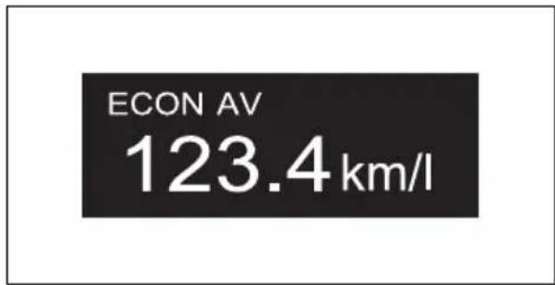 ECON AV 123.4 km/l
