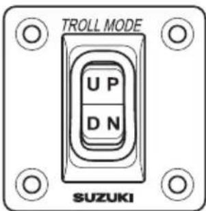 SUZUKI DF70A - Setting the troll mode: - 1