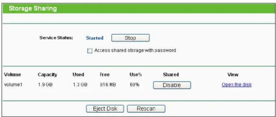TP-LINK TL-WDR3600 - Storage Sharing - 1