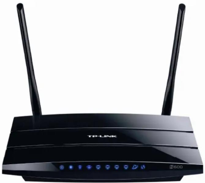 TP-LINK TL-WDR3600 - The Front Panel - 1