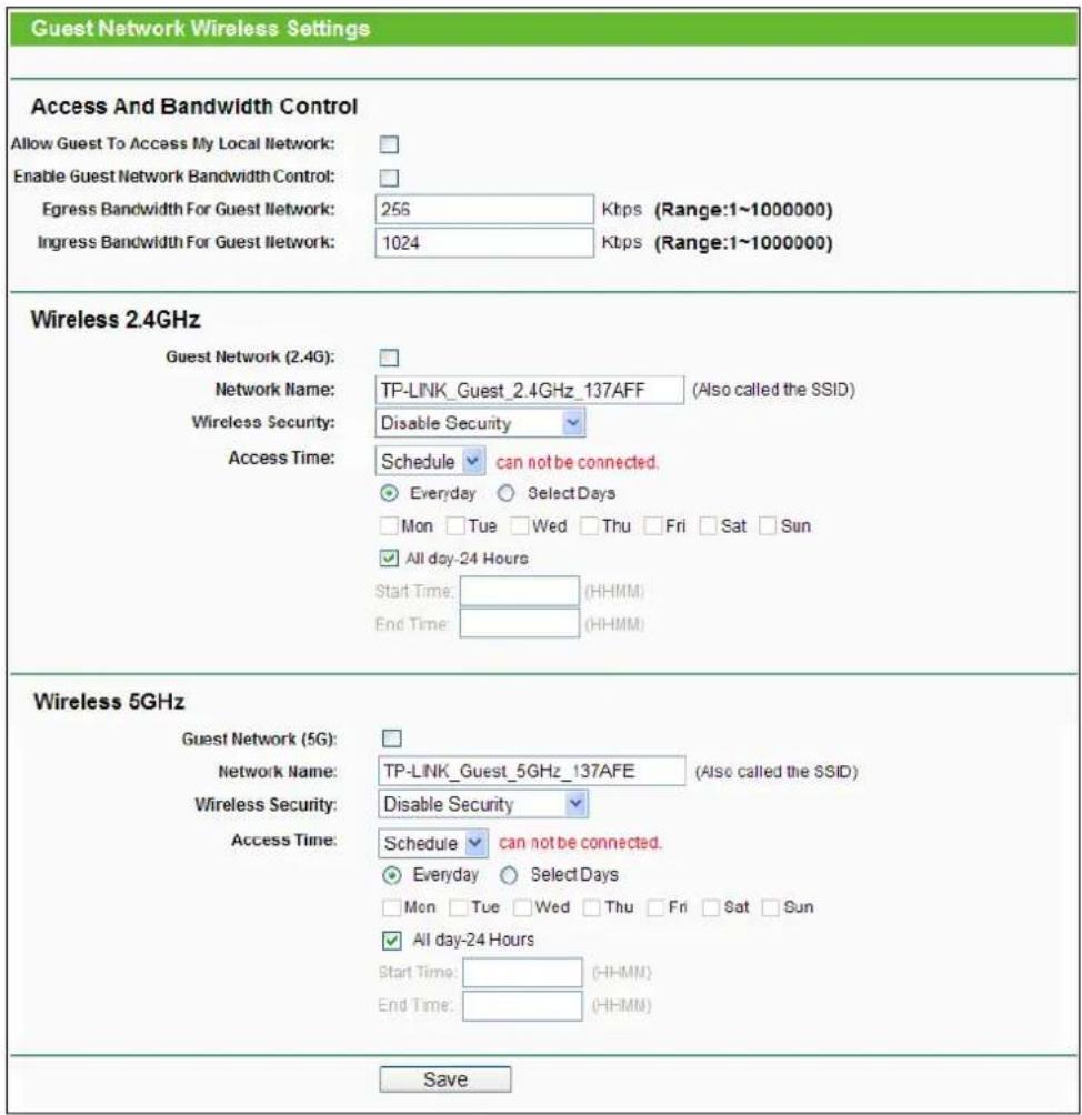 TP-LINK TL-WDR3600 - Wireless Settings - 1
