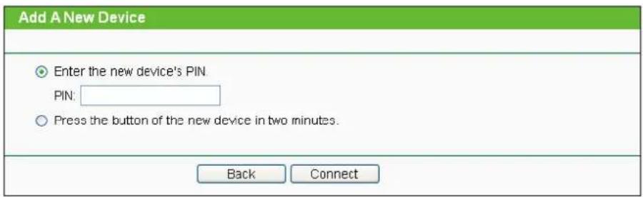 TP-LINK TL-WDR3600 - Enter the client device's PIN on the Router - 1