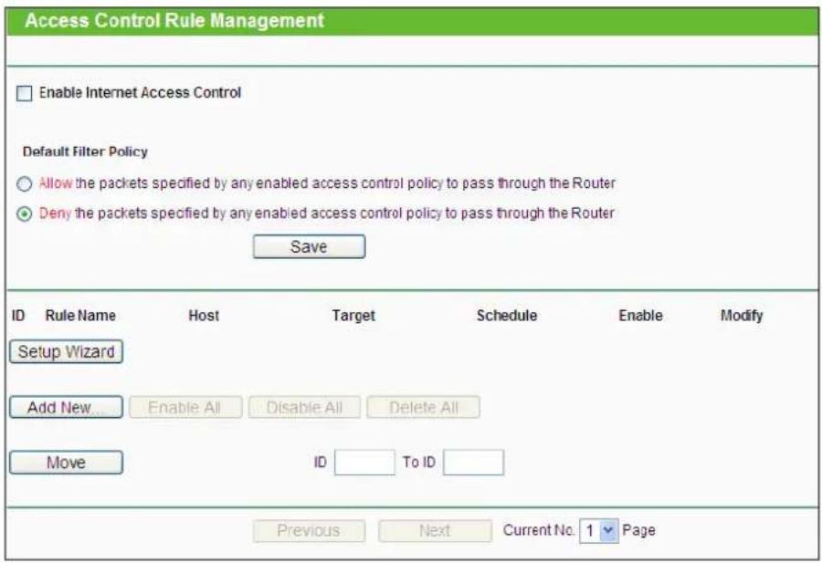 TP-LINK TL-WDR3600 - Rule - 1