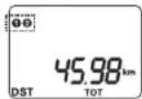 Ciclo CicloMaster CM 628i - Somme du kilométrage total (vélo 1 + vélo 2 - 1