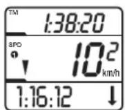 Ciclo CicloMaster CM 8.2 - Temps inférieure à la limite de la fréquence cardiaque - 1