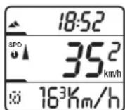 Ciclo CicloMaster CM 8.2 - Pour remettre les valeurs du jour à zéro, appuyez les touches droite et gauche en même temps pour 3sec. L'affichage « reset » apparaît sur l'écran - 4