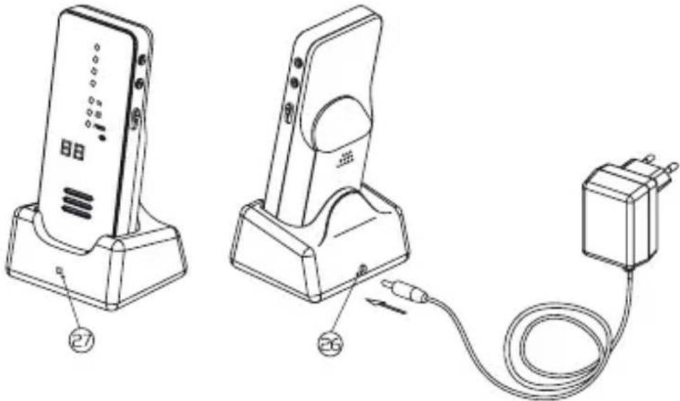 OLYMPIA MBF 8181 - Funcionamiento con baterías recargables Ni-MH - 1