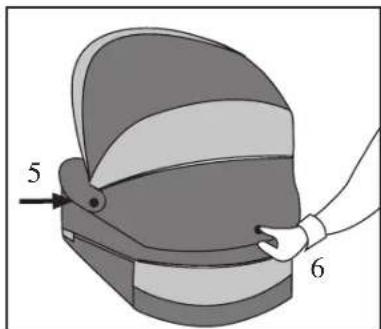 Emmaljunga City Cross - Assembly and usage of the City Carry-cot (Accessory to City Cross) - 4