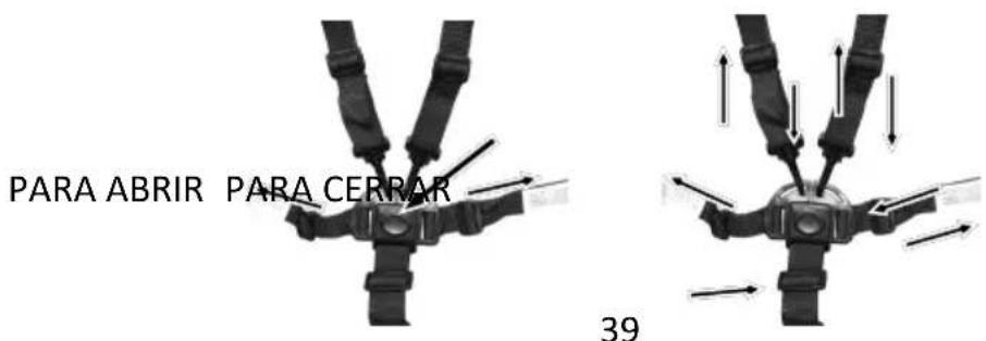 Topmark T7007 - ATENCION: UTILIZAR SIEMPRE LOS CINTURONES DE SEGURIDAD Y EL SEPARAPIERNAS AL MISMO TIEMPO. - 1