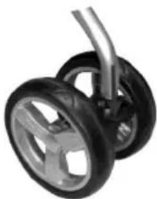 Topmark T7015 - Front swivel wheels - 1