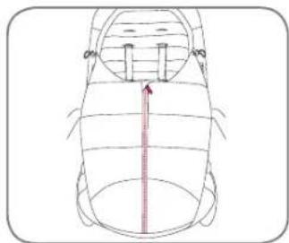 Britax-Römer Affinity - Bevestigen van de voetenzak - 2