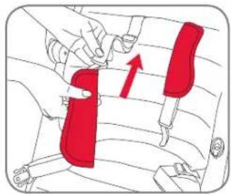 Britax-Römer Affinity - Aanbrengen en verwijderen van de gekleurde bekleding - 4