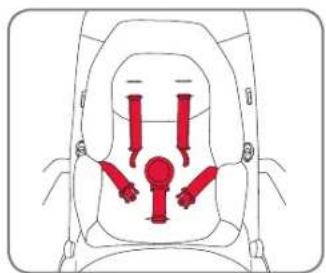 Britax-Römer Affinity - Plaatsing en gebruik van de baby inzet - 1