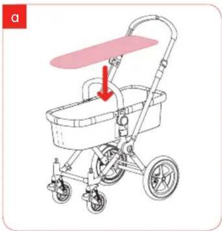 Bugaboo Cameleon - step 2 fitting the mattress - 1