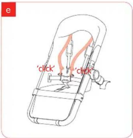 Bugaboo Cameleon - step 1 using safety belts - 4