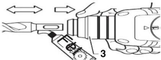 Rupes BH 252R - GEREEDSCHAP INZETTEN - 1
