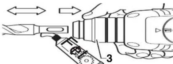 Rupes BH 252R - INSERIRE L'UTENSILE - 1