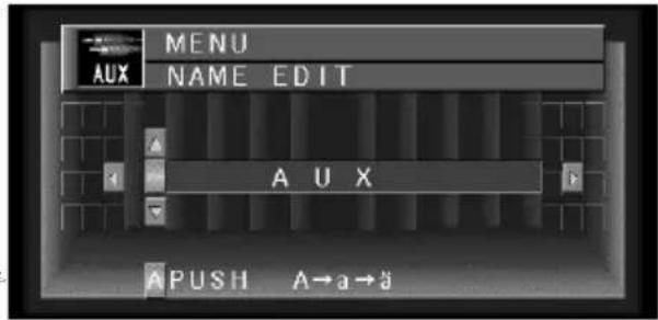 PIONEER AVH-P6450CD - AUX 타이틀 설정 - 1