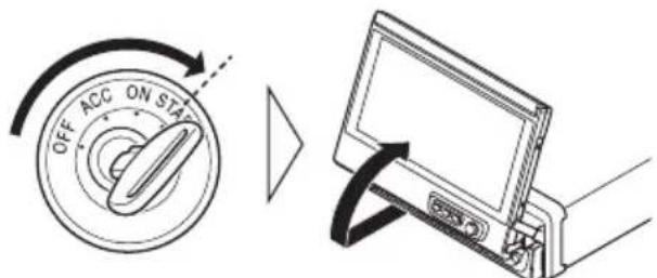 PIONEER AVH-P6450CD - 기기 켜기 - 1