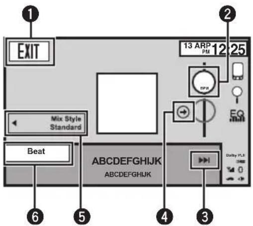 PIONEER AVH-P8450BT - IntroductionofMIXTRAX operation - 1