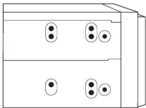 PIONEER AVH-P8450BT - ●Fasteningtheunittothefactoryradio-mountingbracket. - 1