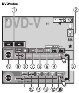 PIONEER AVH-X5550BT - Introdução às operações de filme - 1