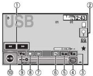 PIONEER AVH-X5550BT - Operaçõescomimagensem movimento - 1