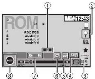 PIONEER AVH-X5550BT - Operaçõesdereprodução som - 1