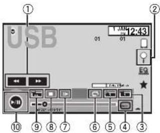 PIONEER AVH-X5550BT - Funcionesdeimágenesen movimiento - 1