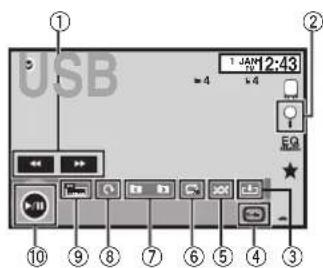 PIONEER AVH-X5550BT - Funcionesdereproducción deimágenesfijas - 1