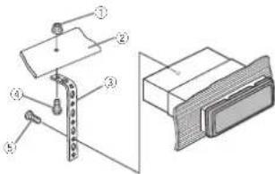 PIONEER DEH-1450UB - MontajedelanteroDIN - 2