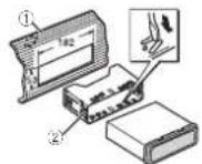 PIONEER DEH-1550UB - DIN Front-mount - 1