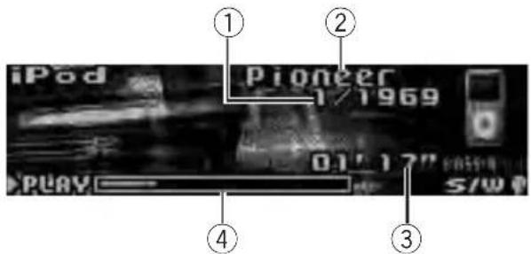PIONEER DEH-5150UB - PlayingsongsoniPod - 1